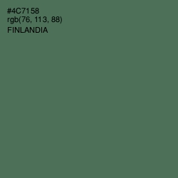 #4C7158 - Finlandia Color Image