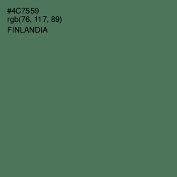 #4C7559 - Finlandia Color Image