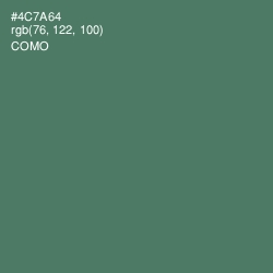 #4C7A64 - Como Color Image
