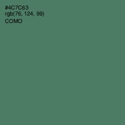 #4C7C63 - Como Color Image