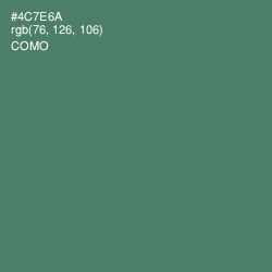#4C7E6A - Como Color Image