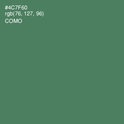 #4C7F60 - Como Color Image