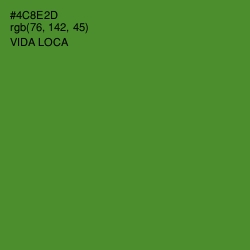 #4C8E2D - Vida Loca Color Image