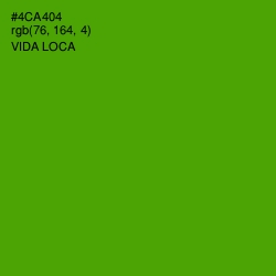 #4CA404 - Vida Loca Color Image