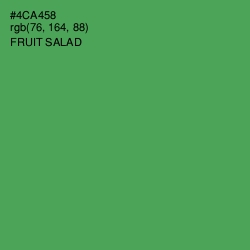 #4CA458 - Fruit Salad Color Image