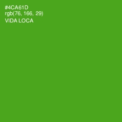 #4CA61D - Vida Loca Color Image