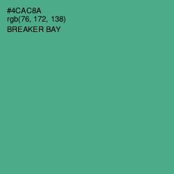 #4CAC8A - Breaker Bay Color Image