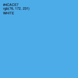 #4CACE7 - Picton Blue Color Image