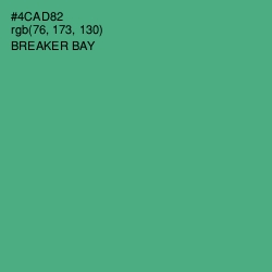 #4CAD82 - Breaker Bay Color Image