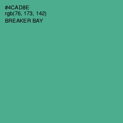 #4CAD8E - Breaker Bay Color Image