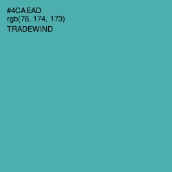 #4CAEAD - Tradewind Color Image