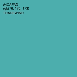 #4CAFAD - Tradewind Color Image