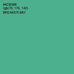 #4CB08E - Breaker Bay Color Image