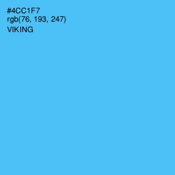 #4CC1F7 - Viking Color Image