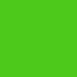 #4CC91B - Bright Green Color Image