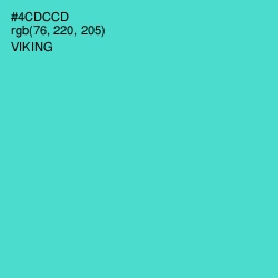 #4CDCCD - Viking Color Image