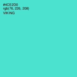 #4CE2D0 - Viking Color Image