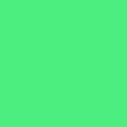 #4CEF7F - Screamin' Green Color Image