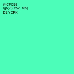 #4CFCB9 - De York Color Image