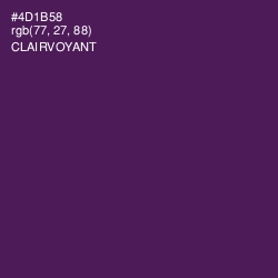 #4D1B58 - Clairvoyant Color Image