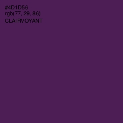 #4D1D56 - Clairvoyant Color Image