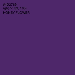 #4D2769 - Honey Flower Color Image