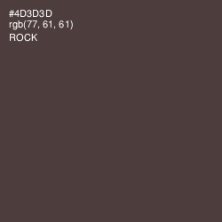 #4D3D3D - Rock Color Image