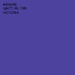 #4D429E - Victoria Color Image