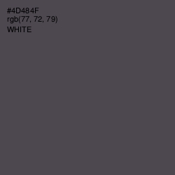 #4D484F - Gravel Color Image