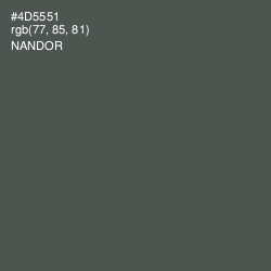 #4D5551 - Nandor Color Image