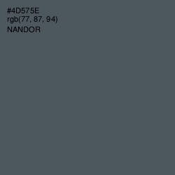 #4D575E - Nandor Color Image