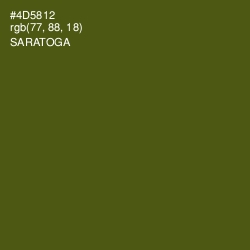 #4D5812 - Saratoga Color Image