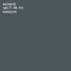 #4D585E - Nandor Color Image