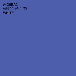 #4D5EAC - San Marino Color Image
