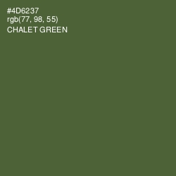 #4D6237 - Chalet Green Color Image