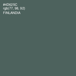 #4D625C - Finlandia Color Image