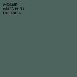 #4D635D - Finlandia Color Image