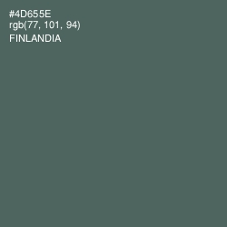 #4D655E - Finlandia Color Image