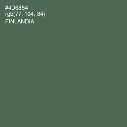 #4D6854 - Finlandia Color Image