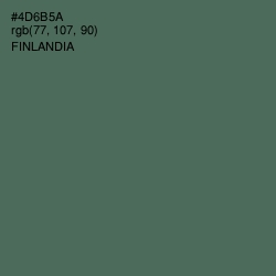 #4D6B5A - Finlandia Color Image