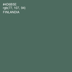 #4D6B5E - Finlandia Color Image