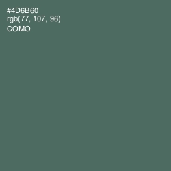 #4D6B60 - Como Color Image