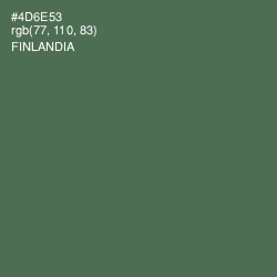 #4D6E53 - Finlandia Color Image