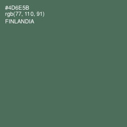 #4D6E5B - Finlandia Color Image