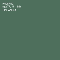 #4D6F5C - Finlandia Color Image