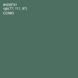 #4D6F61 - Como Color Image