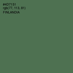 #4D7151 - Finlandia Color Image