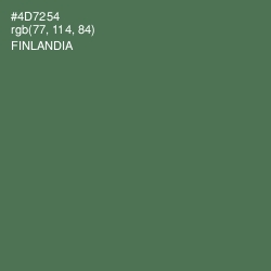 #4D7254 - Finlandia Color Image