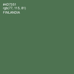 #4D7351 - Finlandia Color Image