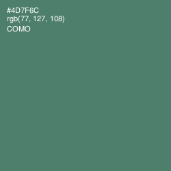 #4D7F6C - Como Color Image